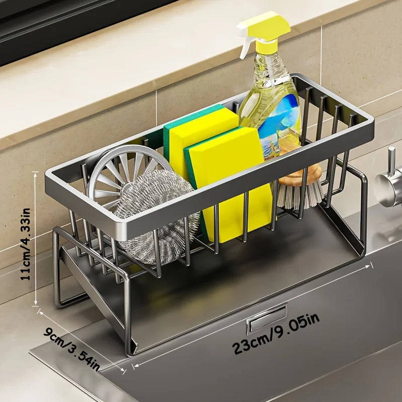 KitchenMate™ 1pc Non-Drip Sink & Shelf Rack Shopulia