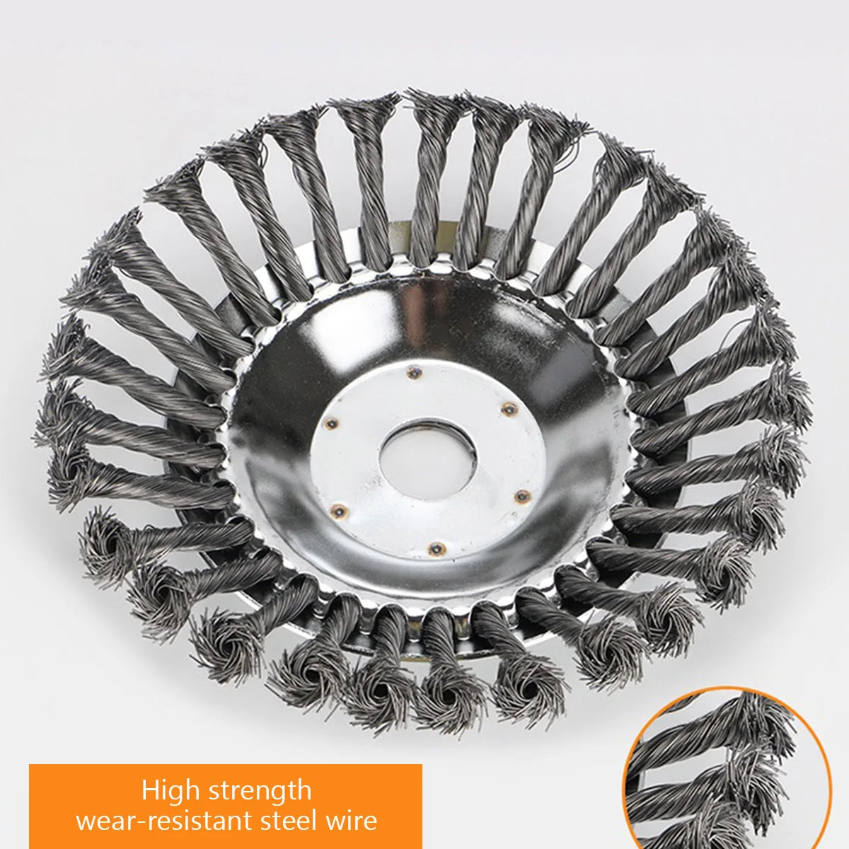 GrassEater™ Steel Trimmer Brush Head Shopulia