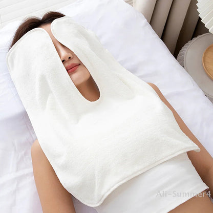 Coral Fleece Beauty Salon U-Shaped Towel Anti-Dirty Water Absorbent Pad Shopulia