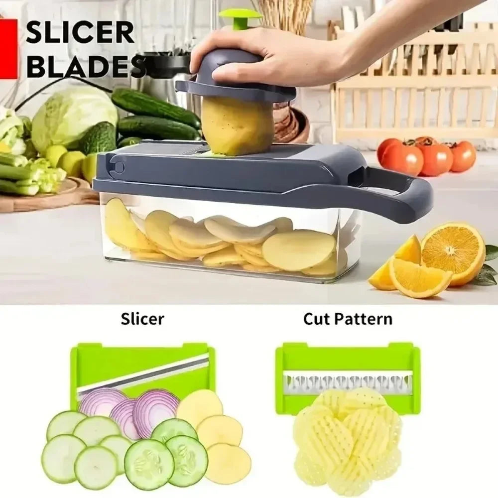 ChopMaster™ 14-in-1 Vegetable Chopper Shopulia