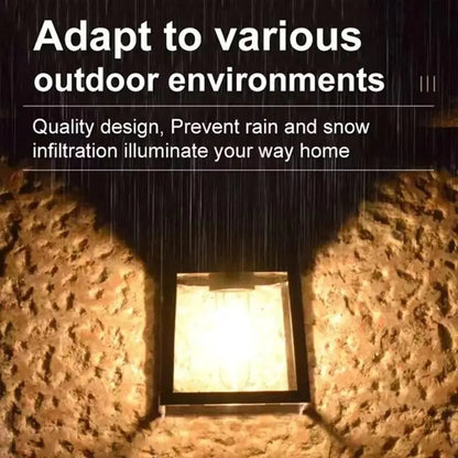 “LumiWall™ Solar LED Light – Garden, Fence & Outdoor Lamp” Shopulia