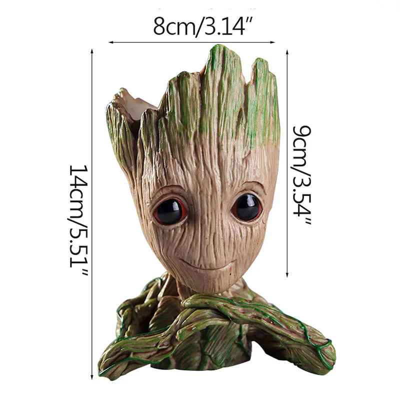 Mini Tree Man Desk Decor – Cute Resin Figurine 5cm Shopulia