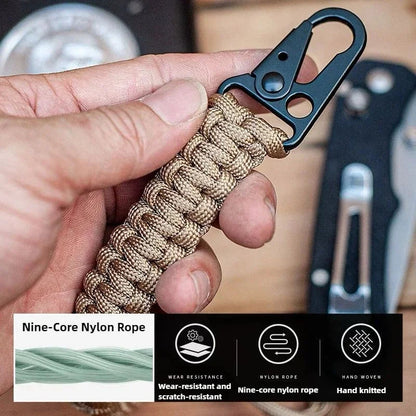 SurvivorGear™ Outdoor Paracord Wrist Strap Shopulia