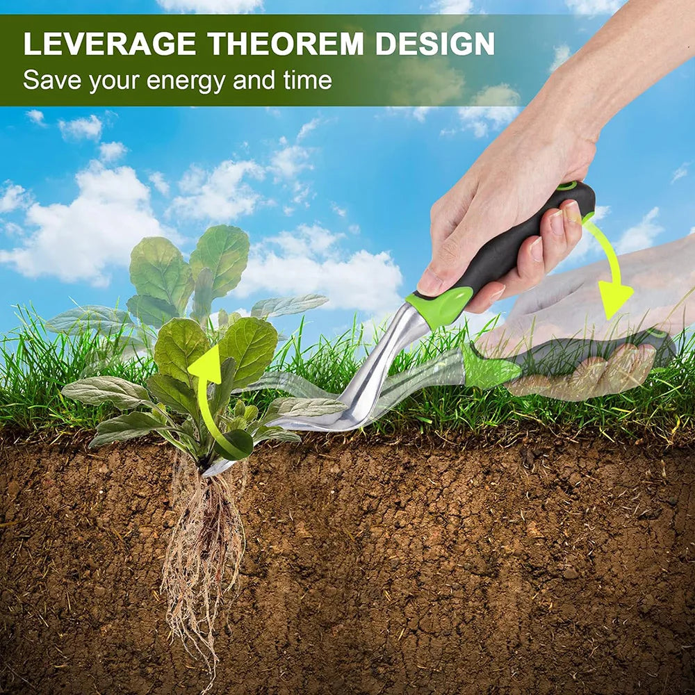 GardenPro™ Ergonomic Weed Puller & Digger Tool Shopulia