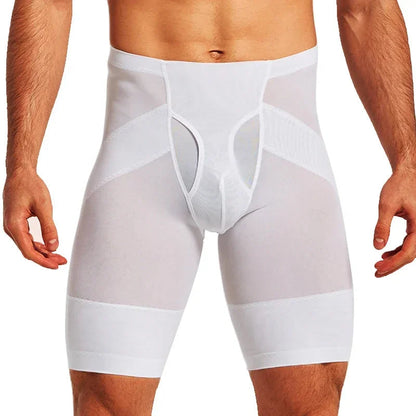 FlexPro™ Men’s Compression Gym Shorts Shopulia