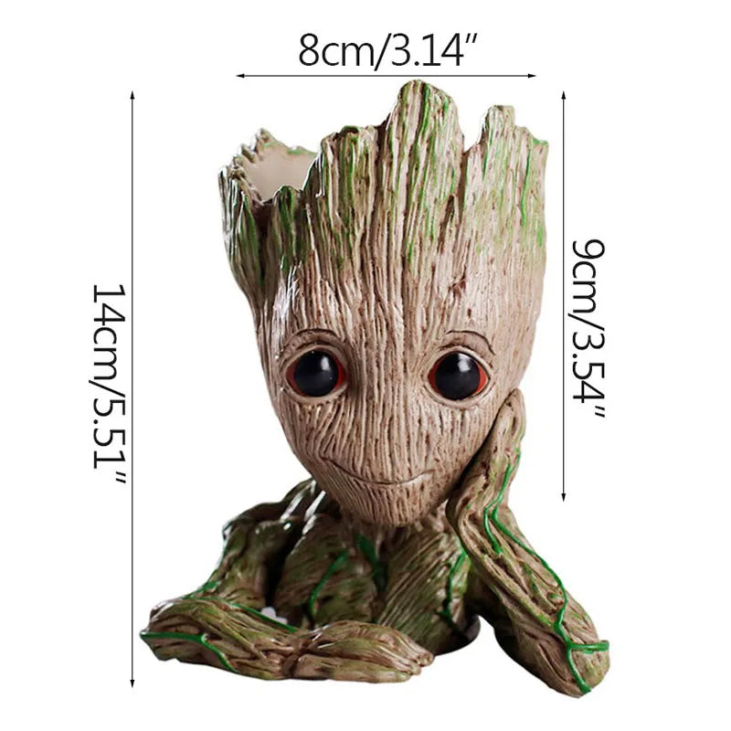 Mini Tree Man Desk Decor – Cute Resin Figurine 5cm Shopulia