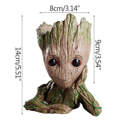 Mini Tree Man Desk Decor – Cute Resin Figurine 5cm Shopulia