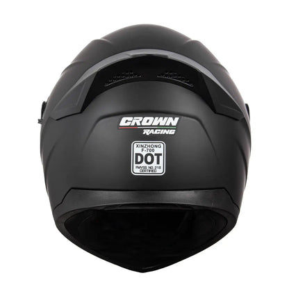 ROCK RUFI Full Face Motorcycle Helmet - Dual Lens DOT Certified All-Season Helmet | Shopulia
