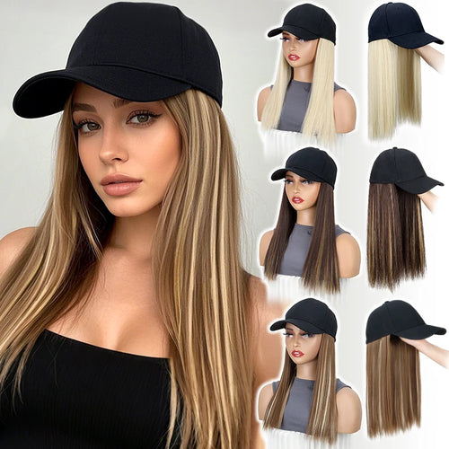 StyleCap™ Synthetic Wig Hat Shopulia