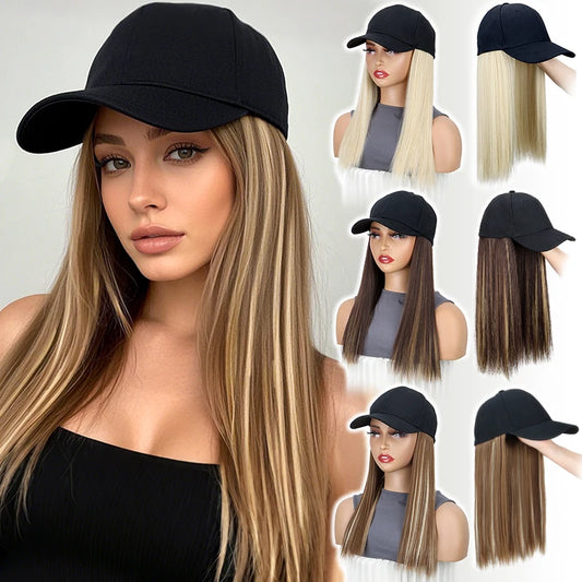 StyleCap™ Synthetic Wig Hat Shopulia