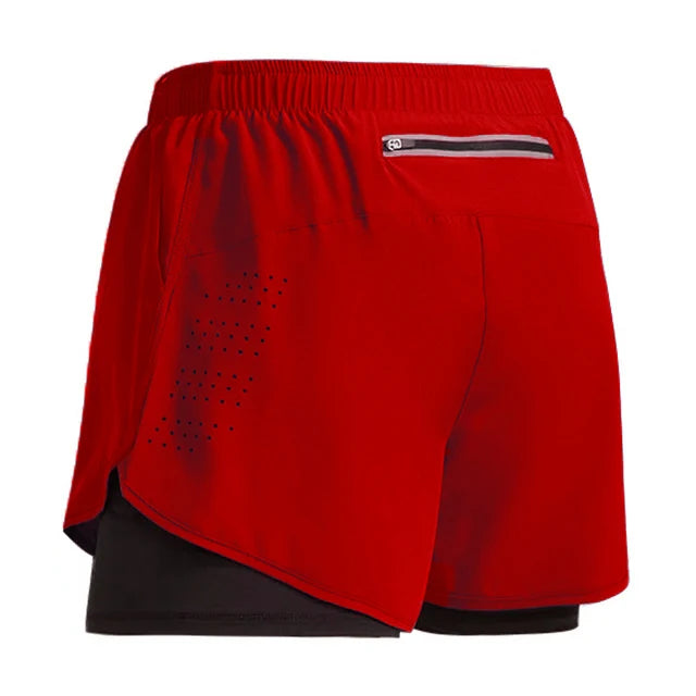 FlexFit™ Men’s Sports Shorts Shopulia