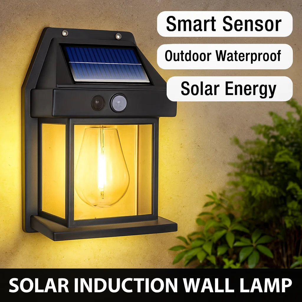“LumiWall™ Solar LED Light – Garden, Fence & Outdoor Lamp” Shopulia