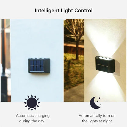 LumiSun™ Solar Garden Wall Lamp Shopulia