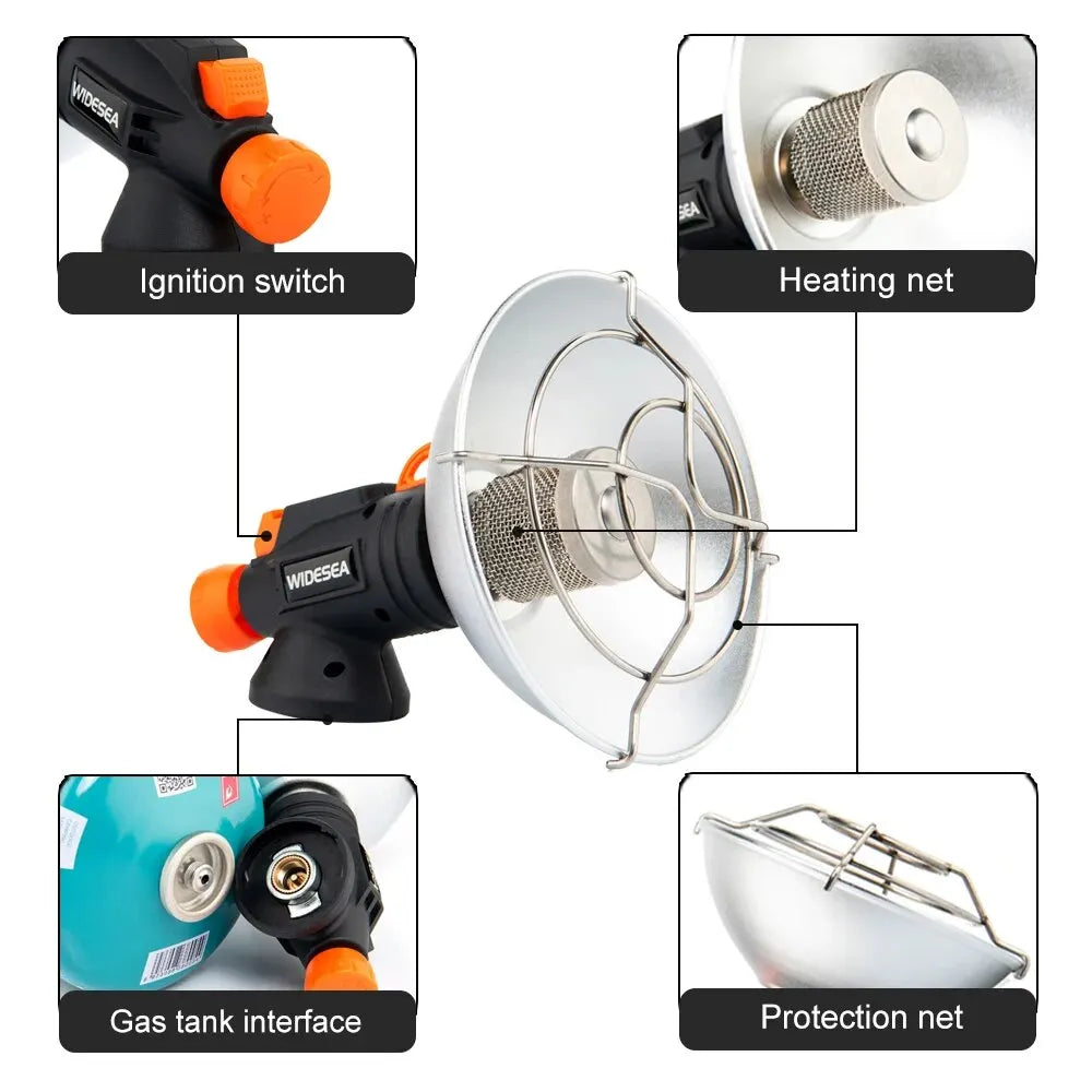 Widesea™ Outdoor Camping Stove – Portable Gas Heater Shopulia