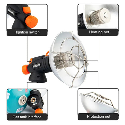 Widesea™ Outdoor Camping Stove – Portable Gas Heater Shopulia