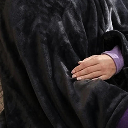 USB Heated Shawl Electric Heating Blanket 3 Heating Level Wearable Heated Poncho Throw Heated Throw Blanket for Camping Hiking Shopulia