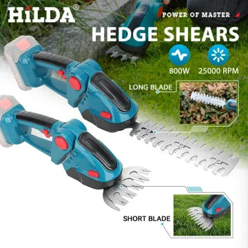 HILDA™ Cordless  Garden Trimmer – Hedge, Shrub & Weeding Tool Shopulia