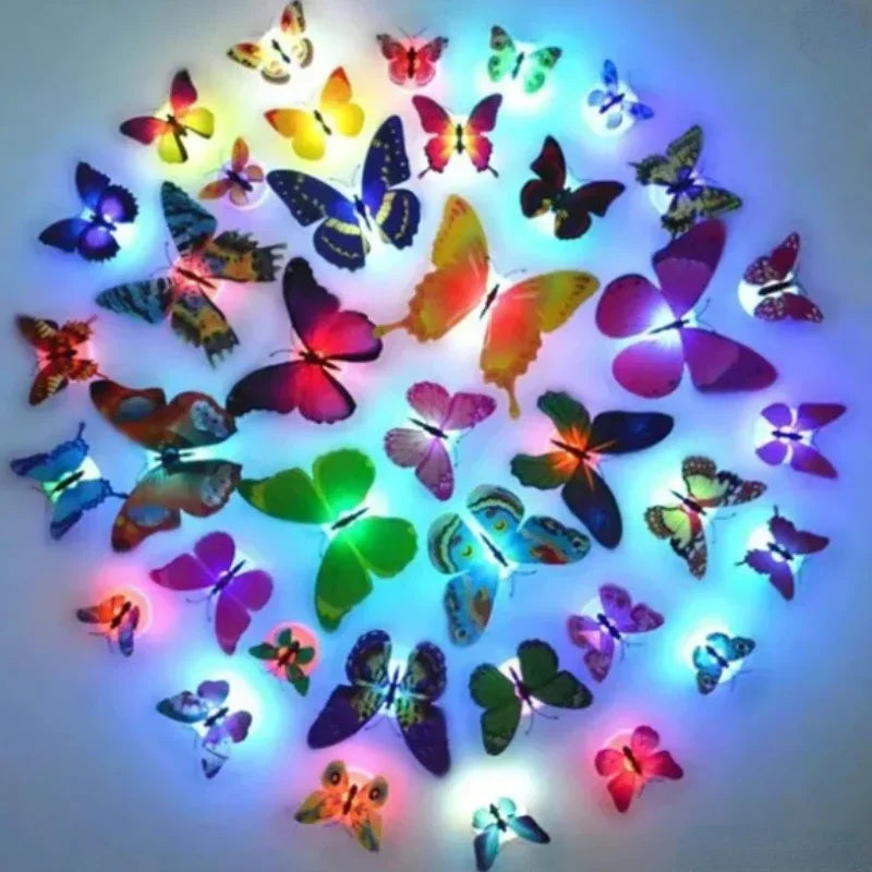 ButterflyGlow™ LED Wall Stickers Shopulia