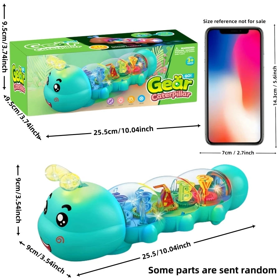 CuddleCrawl™ Musical Caterpillar Baby Toy Shopulia