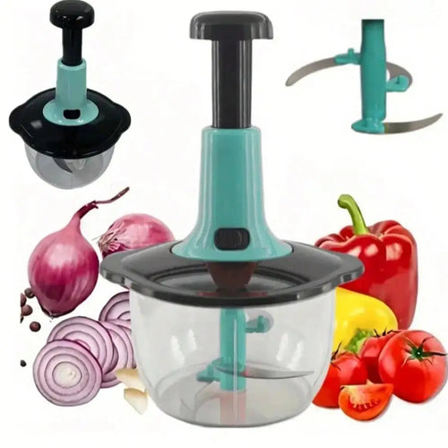 ChopEase™ Vegetable & Fruit Chopper Shopulia