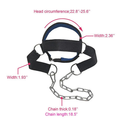 ProNeck™ Sports Head Harness – Neck & Muscle Trainer Shopulia