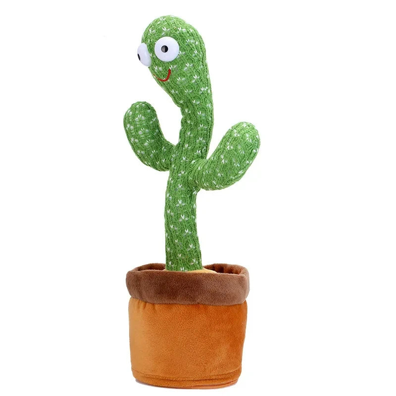 DanciCactus™ Talking Dancing Plush Toy Shopulia