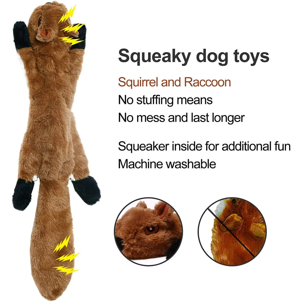 PawSqueak™ No-Stuff Dog Toy Shopulia