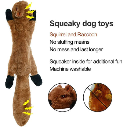 PawSqueak™ No-Stuff Dog Toy Shopulia