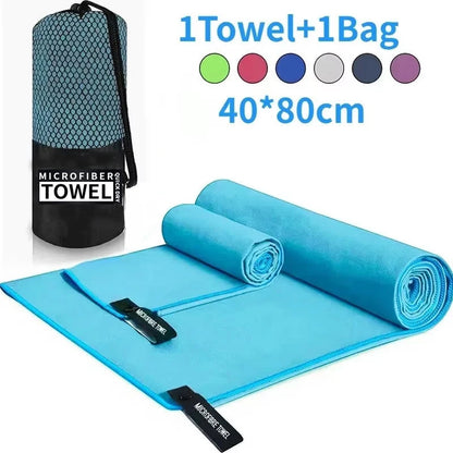 AeroDry™ Quick-Dry Fitness & Beach Towel 40x80cm Shopulia