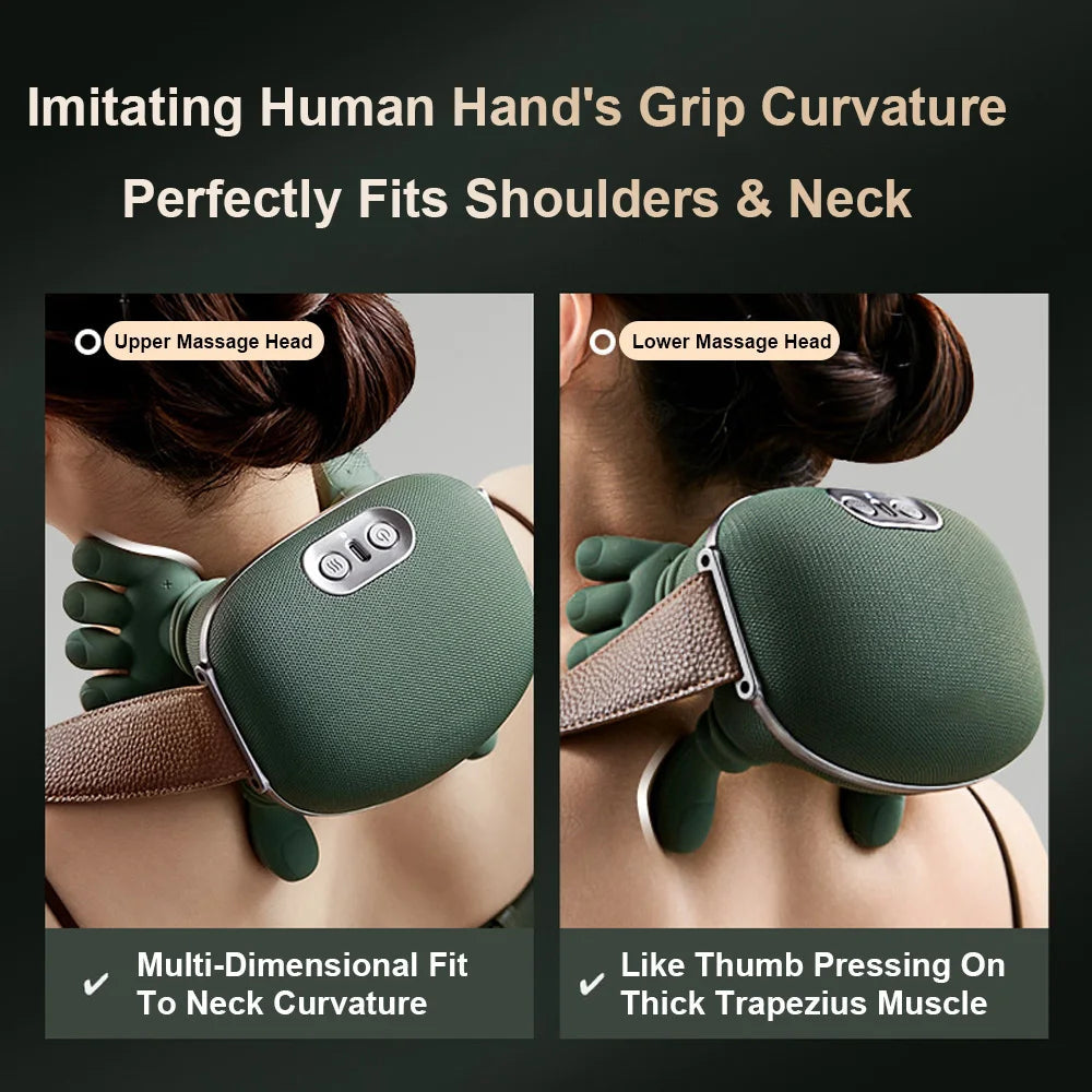 BioKnead™ Shiatsu Neck and Back Massager Shopulia