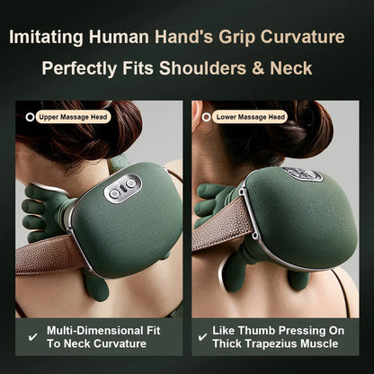BioKnead™ Shiatsu Neck and Back Massager Shopulia