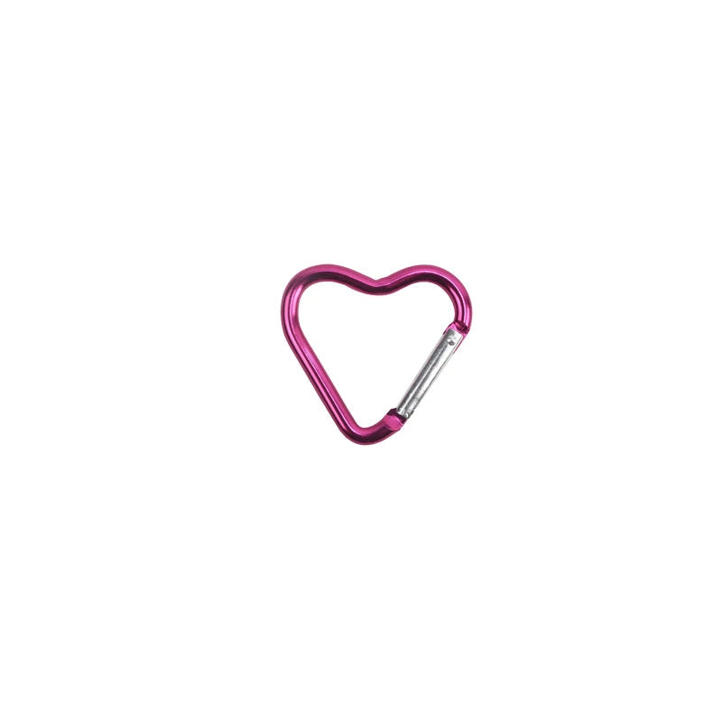 Heart-Shaped Carabiner Keychain Hook Shopulia