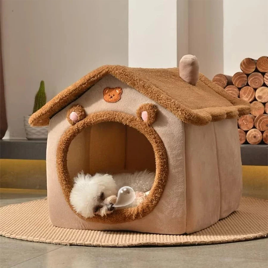 CozyFold™ Foldable Pet House Shopulia