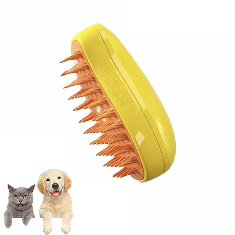 PetSteam™ 3-in-1 Electric Grooming Brush Shopulia