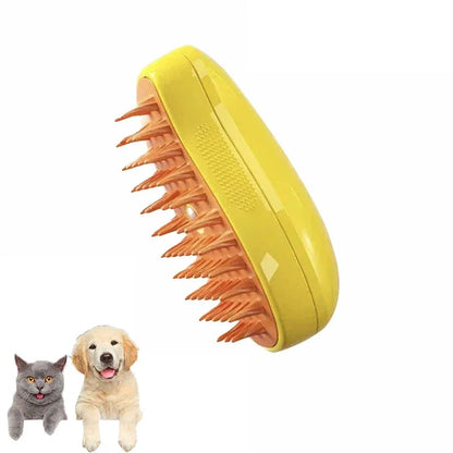 PetSteam™ 3-in-1 Electric Grooming Brush Shopulia