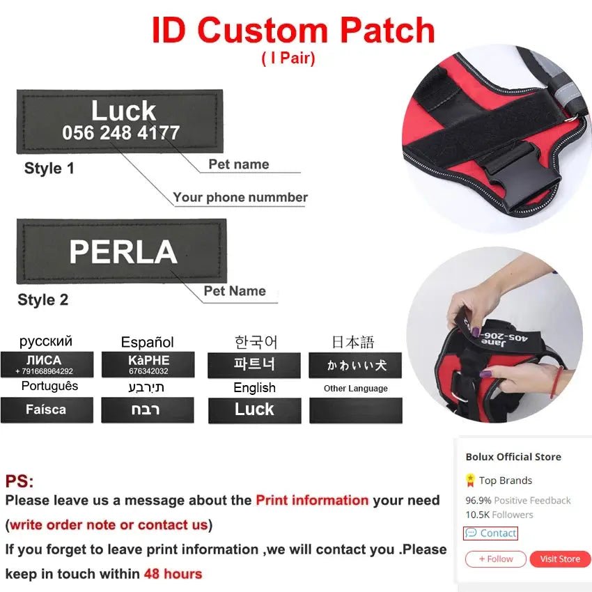 Personalized Dog Harness | Shopulia