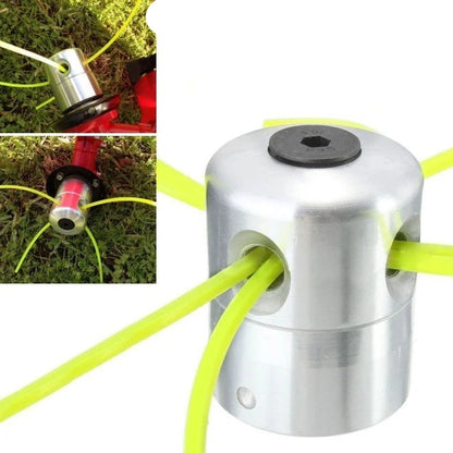 4-Line Aluminum Trimmer Head for Grass & Brush Cutter Shopulia