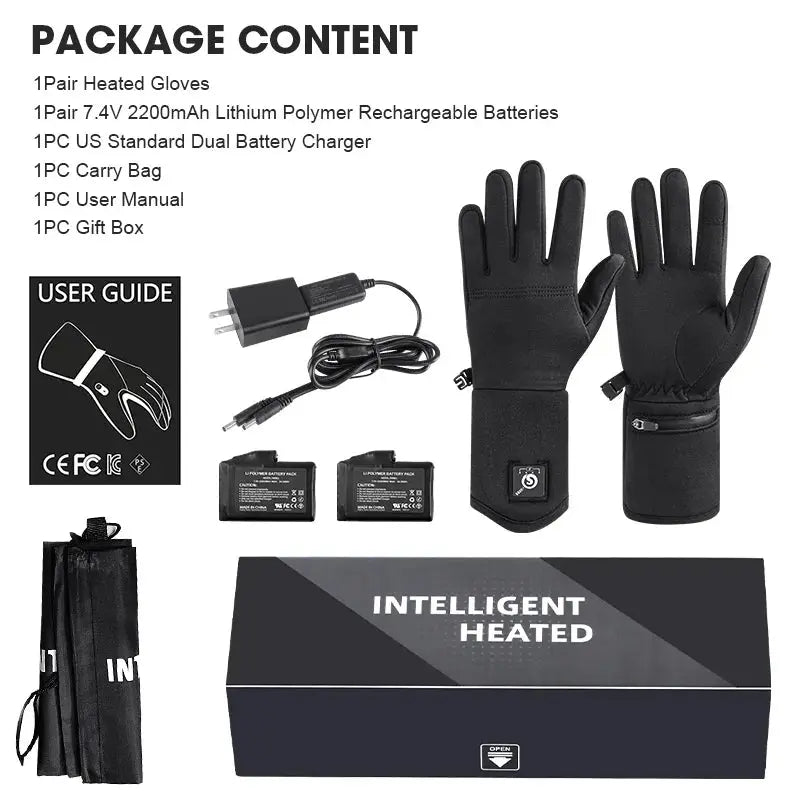 Savior Heat Electric Heated Glove Liners for Men Women Rechargeable Battery Heating Riding Ski Snowboarding  Cycling Thin Gloves | Shopulia