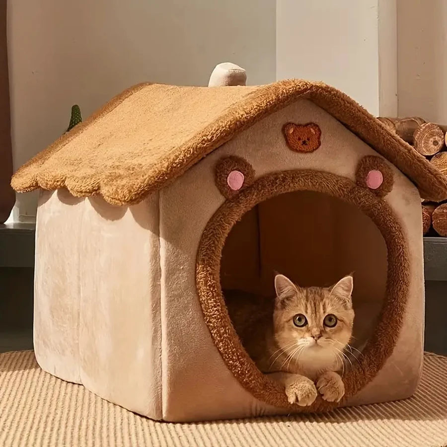 CozyFold™ Foldable Pet House Shopulia