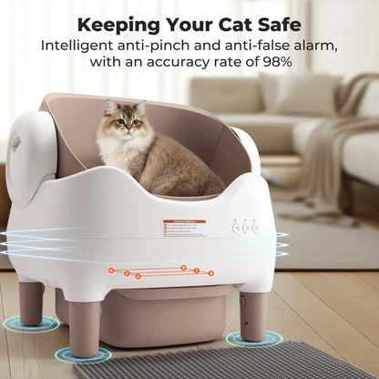 Self Cleaning Litter Box, Automatic Cat Litter Box with APP Control | Shopulia