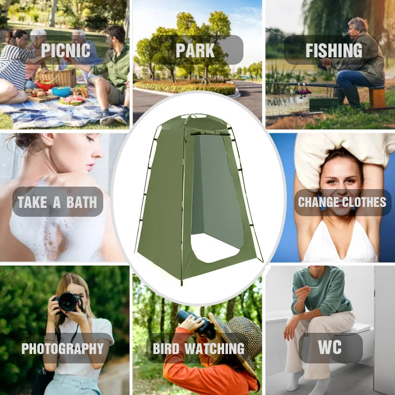 Westtune™ Portable Privacy Tent – Shower, Toilet & Changing Room Shopulia