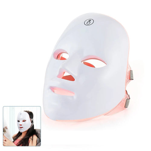 LumiLift™ LED Facial & Neck Rejuvenation Mask Shopulia