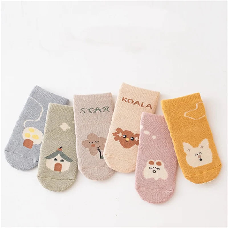 WarmTots™ Non-Slip Baby Socks – 3 Pairs Shopulia
