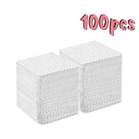100pcs White Wipes