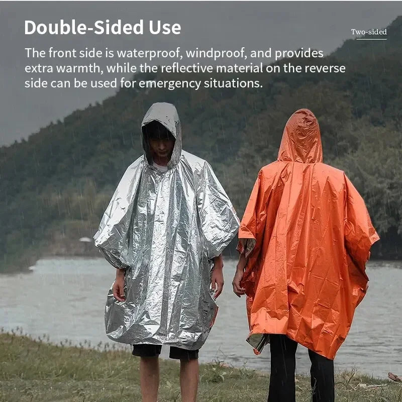 StormShield™ Emergency Rain Poncho Shopulia