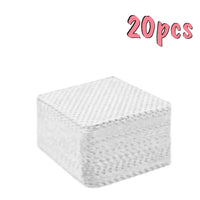 20pcs White Wipes