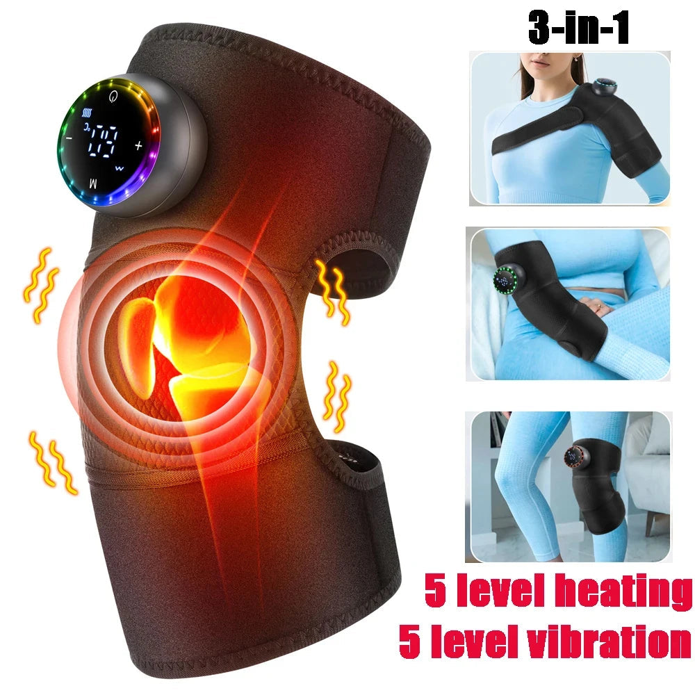 VibraHeat™ Shoulder Brace & Massager Shopulia