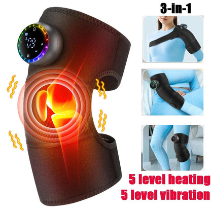 VibraHeat™ Shoulder Brace & Massager Shopulia