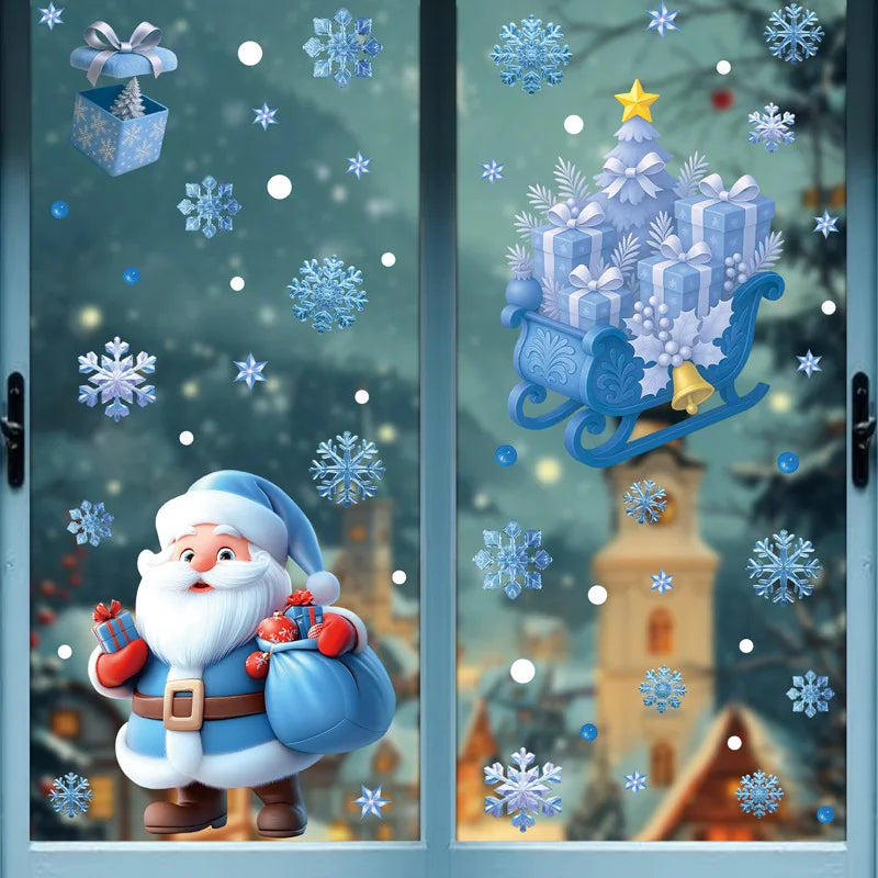 FestiveGlow™ Christmas Window Stickers Shopulia