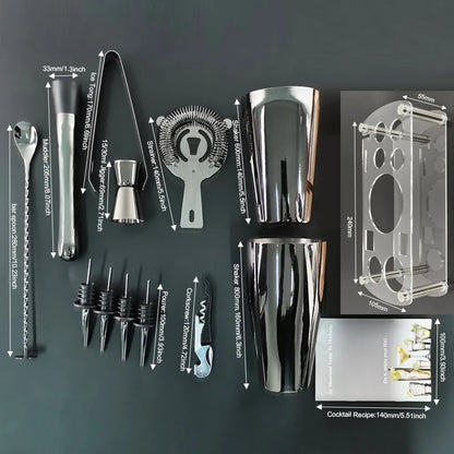 MixMaster™ 12-Piece Bartender Kit Shopulia